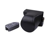 Custodia in pelle PU per fotocamera intera con cinturino per Canon EOS M200 (Len