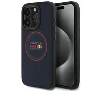 Custodia in pelle Red Bull MagSafe per iPhone 15 Pro Max, colore rosso
