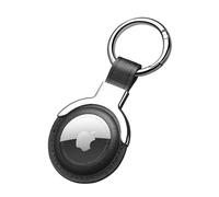 Custodia in pelle Sichy per AirTags, compatibile con AirTags Loop Holder Air Tag Portachiavi Custodia Air Tags Custodia protettiva Airtag Portachiavi con anello per bagagli Cane Gatto Animale