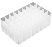 Custodia in plastica per pennarelli, matite e orgainser in plastica, per pennarelli, acquerelli, pastelli, 40 scomparti (bianco) trattamento pratico