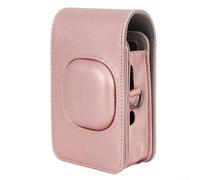 Custodia in PU per fotocamera Fujifilm per Instax e Mini Liplay con vestibilità, protezione e usabilità costante (rosa)
