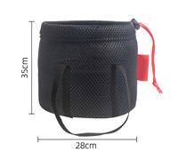 Custodia in rete portatile per forniture da campeggio mantiene la tua attrezzatu