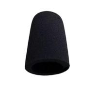 Custodia in schiuma per microfono Voice-over, 95 x 55 mm, colore nero, per controllo podcast e podcast, uso quotidiano, per uso quotidiano e rotazione del microfono, per parabrezza, in schiuma, colore