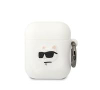 Custodia in silicone a forma di testa di Choupette di Karl Lagerfeld per AirPods