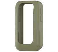 Custodia in silicone ammortizzante per Garmin Approach Solar, offre una protezione affidabile contro cadute e graffi (verde)