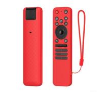 Custodia in silicone ammortizzante per telecomando LG MR25GA, design leggero e impugnatura testurizzata per evitare scivolamenti (rosso)