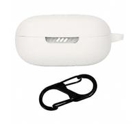 Custodia in silicone anti-caduta con fibbia anti-smarrimento per auricolari Bluetooth JBL Live Flex.