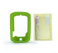 Custodia in silicone anti goccia per Bryton Rider 15 Neo con pellicola ad alta definizione accessorio ciclismo intelligente (verde)