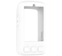 Custodia in silicone anti goccia per Wahoo ELEMNT ROAM 3V3 progettata per fornire una protezione affidabile pur mantenendo l'usabilità del dispositivo (bianco)