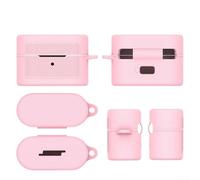 Custodia in silicone antigraffio per Sony WF-1000XM6, mantiene pulito l'aspetto e le prestazioni funzionali nel tempo (rosa)