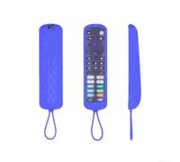 Custodia in silicone antigraffio per telecomandi con tecnologia fosforescente e protezione contro le cadute per uso quotidiano (blu)