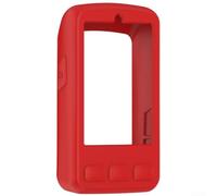 Custodia in silicone antigraffio per Wahoo ELEMNT ROAM 3 per v3, copertura resistente alle vibrazioni, fori precisi, per navigatori GPS, blu (rosso)