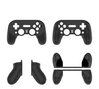 Custodia in silicone antiurto e impermeabile per controller 8BitDo Pro3 BT progettata per salvaguardare durante il gioco intenso (nero)