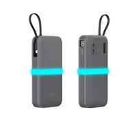 Custodia in silicone antiurto per CUKTECH CP25 Banca di Potere Copertura Protettiva Antipolvere Custodia Banca di Potere per CUKTECH CP25 (grigio)