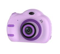Custodia in silicone antiurto per fotocamera digitale per bambini, con pulsante semplice, 1 GB, memoria integrata, 16 GB, espandibile, facile da impugnare, fotocamera a prova di bambino