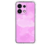 Custodia in silicone antiurto per OPPO Reno 16 FS / 16FS 5G, design acquerello 04 disegni