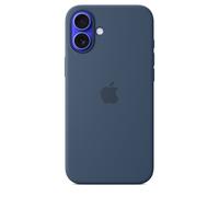 Custodia in silicone Apple Denim Blue con MagSafe per iPhone 16 Plus