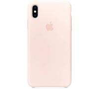 APPLE in Silicone Sand Cover per Apple iPhone Xs Max, Rosa