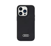 Custodia in silicone Audi, nera - iPhone 14 Pro