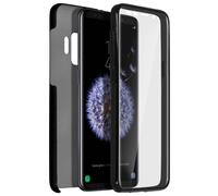 Custodia in silicone Avizar doppia nera per Samsung Galaxy S9