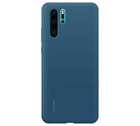 Custodia in silicone blu Huawei per Huawei P30 Pro