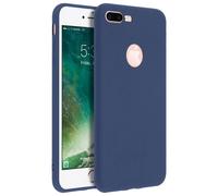 Forcell Cover iPhone 7 Plus / 8 Plus Soft Touch Silicone Gel Morbido - Blu