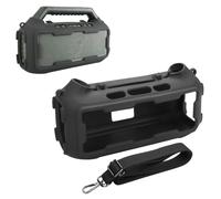 Custodia in silicone compatibile con altoparlante portatile Soundcore Boom 2, custodia protettiva da viaggio in silicone con tracolla per altoparlante Soundcore Boom 2