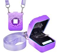 Custodia in silicone compatibile con Bitzee Magicals giocattolo interattivo digitale animale domestico, custodia protettiva con tracolla staccabile per Bitzee Virtual Electronic Pets & Accessories