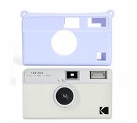 Custodia in silicone compatibile con fotocamera Kodak Ektar H35, custodia protettiva resistente all'usura e alle cadute, custodia morbida in silicone per fotocamera a tinta unita (viola)