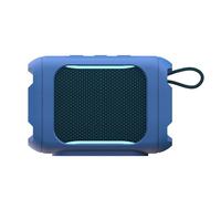 Custodia in silicone compatibile con JBL Go 5, custodia da viaggio per altoparlante Bluetooth, sacchetto da trasporto, custodia protettiva con tappo antipolvere integrato (solo custodia) (blu)