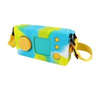 Custodia in Silicone Compatibile con Lunii Fabbrica delle Storie Versione 1, Custodia con Tracolla per Il Trasporto e la Protezione dei Cantastorie Interattivo per Bambini dai 3 agli 8 Anni