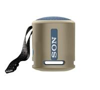 Custodia in silicone compatibile con Sony SRS-XB100 XB13, altoparlante bluetooth copertura protettiva audio trasporto borsa di stoccaggio viaggio guscio manica pelle (solo caso) (Marrone)
