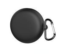 Custodia in silicone compatibile con Soundcore Sleep A30 - Cover protettiva con moschettone, antiurto e antipolvere (nero)