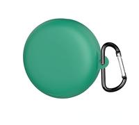 Custodia in silicone compatibile con Soundcore Sleep A30, custodia protettiva con moschettone, antiurto e antipolvere (verde)