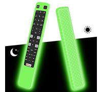 Custodia in Silicone Compatibile con TCL RCA RC802N ARC802N Nuovo Telecomando Sostitutivo Guscio per Thomson 4K UHD smart TV Remote Protettiva Cover Anti-Graffio Cassa Copertura (Verde Fluorescente)