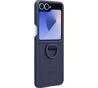 Custodia in silicone con anello flip 6 blu notte G Z