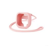 Custodia in silicone con cordino per Bose per SoundLink 2a generazione, custodia leggera e morbida nei colori nero, blu e rosa (rosa)