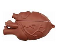 Custodia in silicone con design a cuore per auricolari Bose Ultra Open 2024