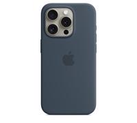 Custodia in silicone con MagSafe per iPhone 15 Pro Storm Blue - Nouvo