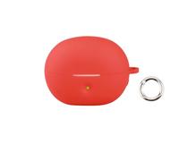 Custodia in Silicone con Paraurti per Baseus Bowie MC2 S, Copertura Protettiva Completa Antiturto con Fibbia Rotonda, Custodia Morbida Antipolvere per Case di Ricarica (Rosso)