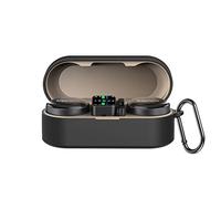 Custodia in silicone copertura protettiva antipolvere per Ankerwork M650 custodia del microfono wireless, pelle protettiva antiurto copertura della custodia (Nero)