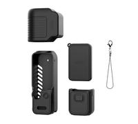 Custodia in silicone copriobiettivo per DJI OSMO Pocket 4 Camera Gimbal Protettore Dello Schermo Protettivo Caso, Nero , Unisex