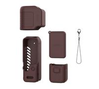 Custodia in silicone copriobiettivo per DJI OSMO Pocket 4 Camera Gimbal Protettore Dello Schermo Protettivo Caso, Marrone, Unisex