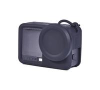 Custodia in silicone di ricambio per fotocamera DJI OSMO Action 6 morbida copertura protettiva con copriobiettivo per accessori per fotocamera OSMO Action 6