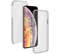 Custodia in silicone doppia trasparente Avizar per Apple iPhone XS Max