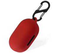 Custodia in silicone Geiomoo compatibile con Anker Soundcore Space A40 Cover protettiva con moschettone (rosso)