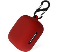 Custodia in silicone Geiomoo per Anker Soundcore P30i Custodia protettiva con moschettone (rosso)