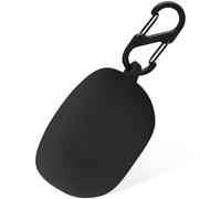 Custodia in silicone Geiomoo per Sony WF-1000XM5 con moschettone (nero)