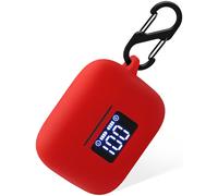 Custodia in silicone Geiomoo per TOZO Tonal Fits (T21) con moschettone (rosso)