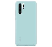 Custodia in silicone Huawei Azzurro per Huawei P30 Pro